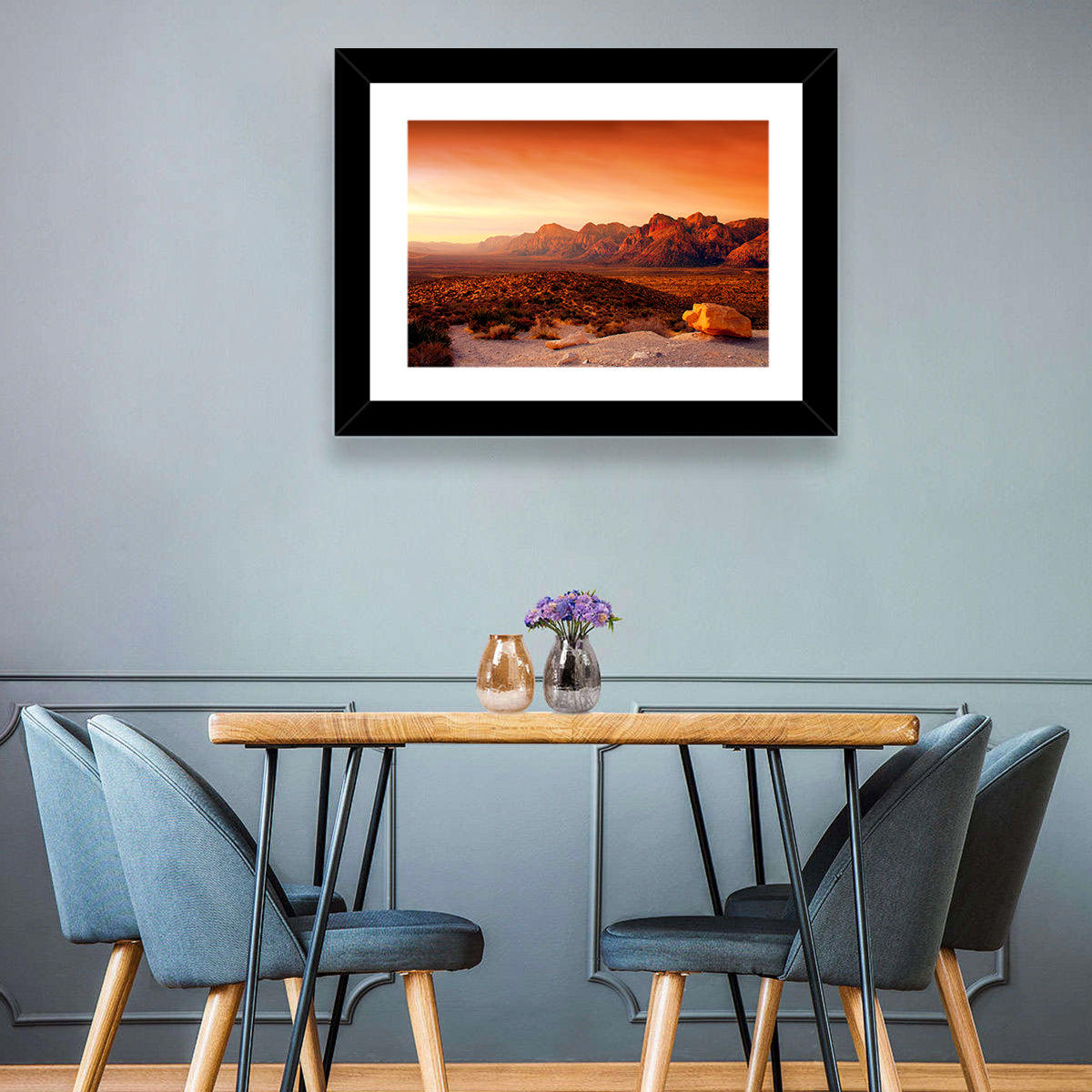 Red Rock Canyon Sunset Wall Art