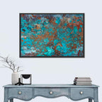 Oxidized Metal Abstract Texture Wall Art