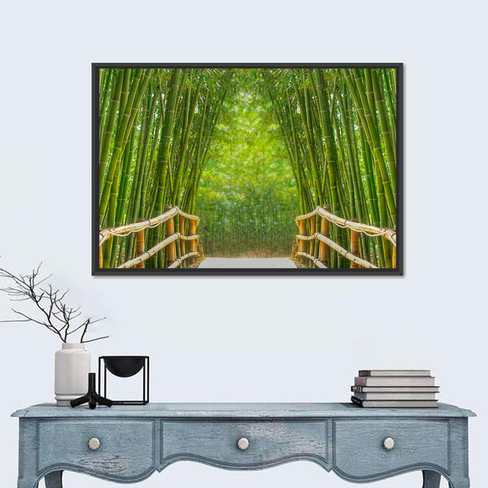Bamboo Alley Wall Art