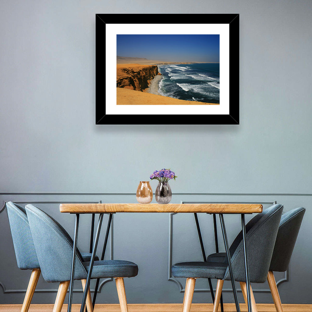 Red Cliffs of Paracas Wall Art