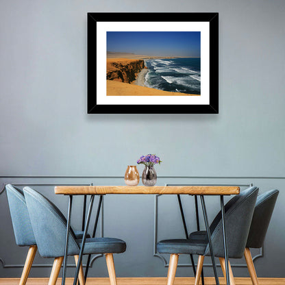 Red Cliffs of Paracas Wall Art