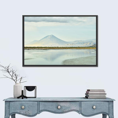 Lake Natron Reflection Wall Art