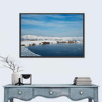 Lake Sevan Winter Landscape Wall Art
