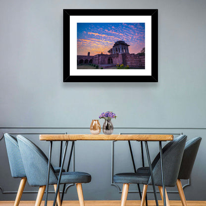 Ashrafi Mahal Sunset Wall Art