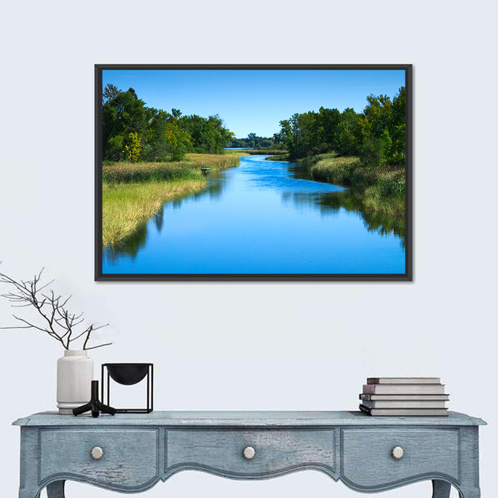 Mississippi River Landscape Wall Art