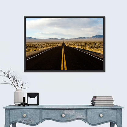 Nevada Desert Highway Wall Art