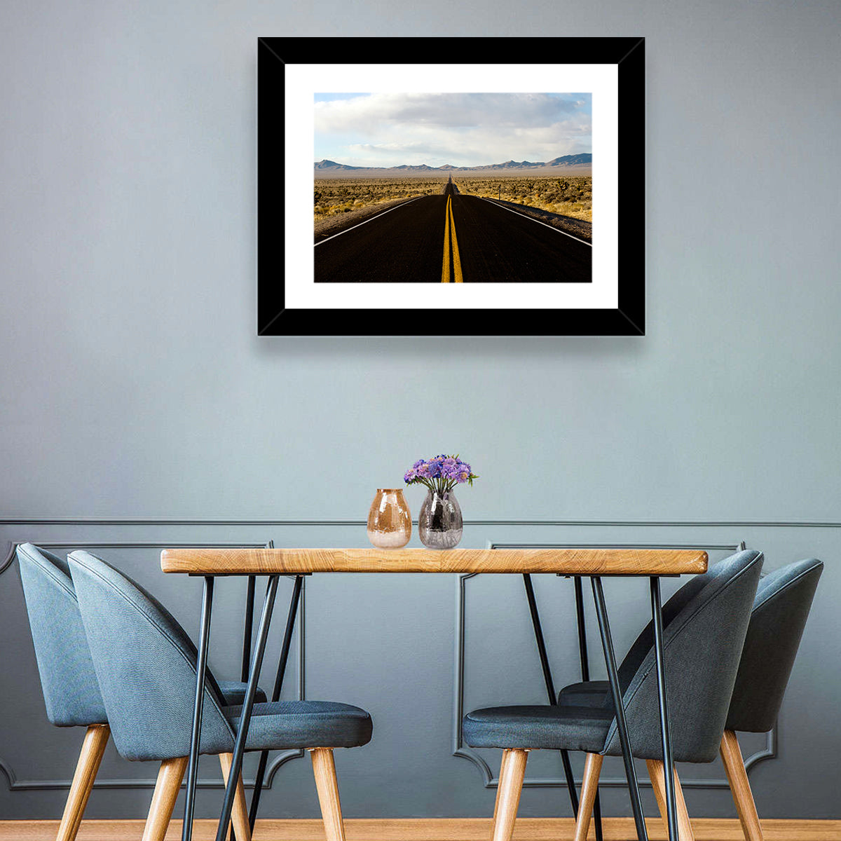 Nevada Desert Highway Wall Art