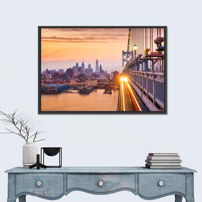 Benjamin Franklin Bridge, Philadelphia Wall Art