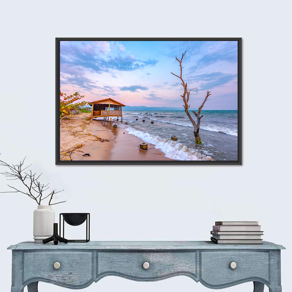 Tanganyika Shoreline at Dusk Wall Art