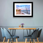 Tanganyika Shoreline at Dusk Wall Art