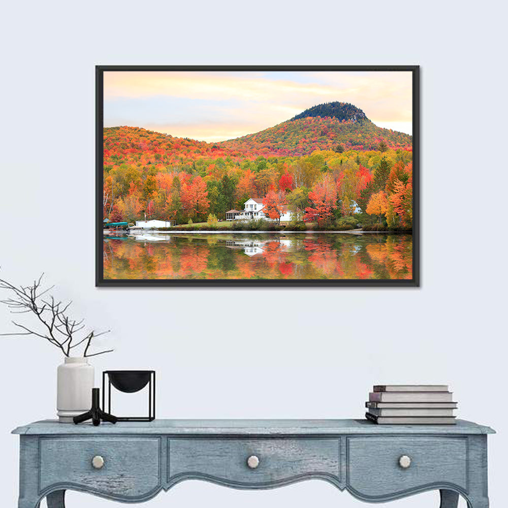 Groton Lakehouse Reflection Wall Art