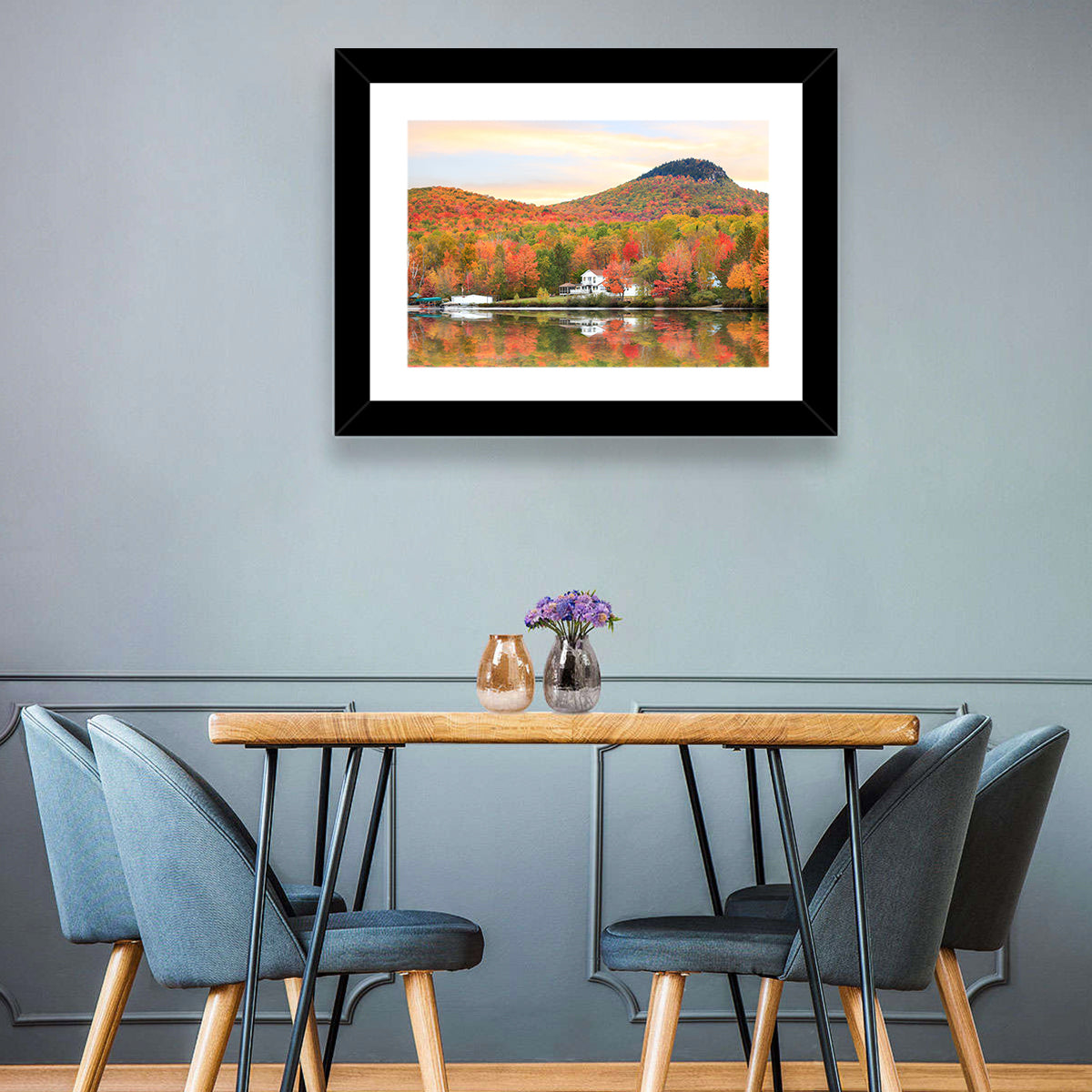 Groton Lakehouse Reflection Wall Art