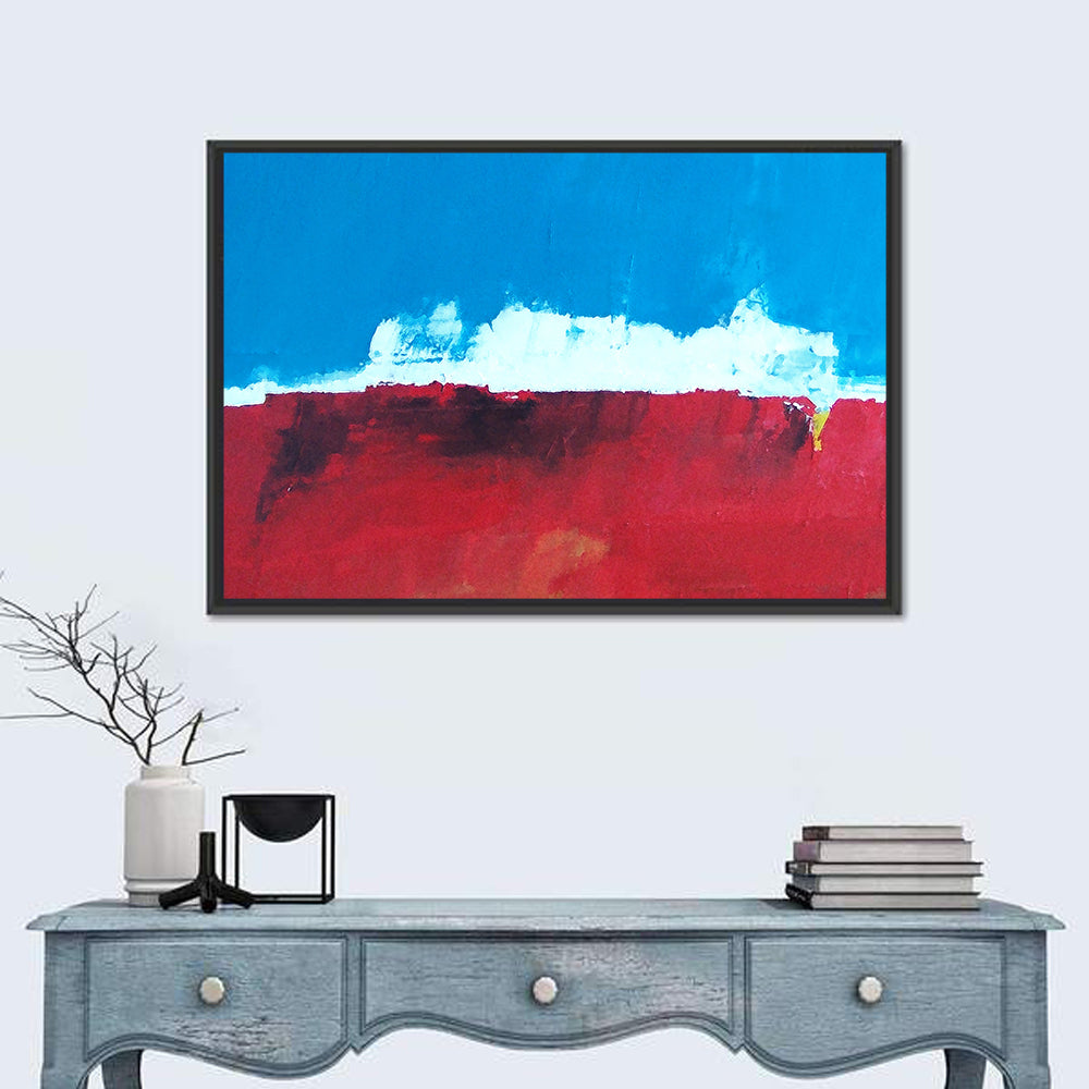 Ocean Horizon Abstract Wall Art