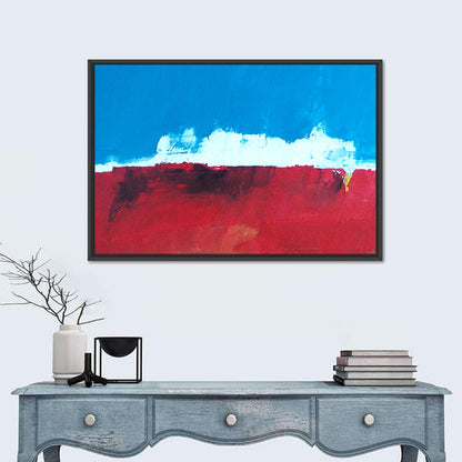 Ocean Horizon Abstract Wall Art