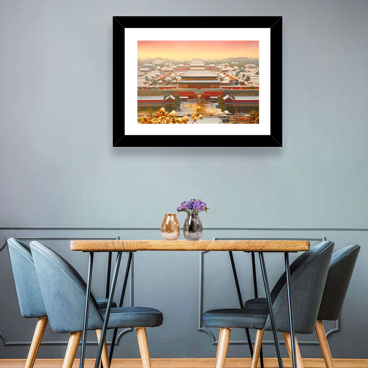 Forbidden City Gateway at Golden Hour Wall Art