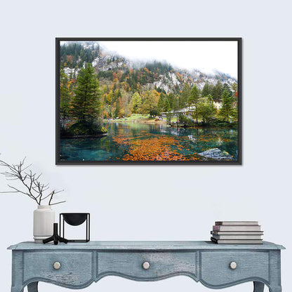 Blausee Autumn Lake Wall Art