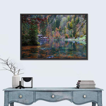 Blausee Lake Reflections Wall Art