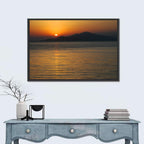 Lake Sevan Sunset Reflection Wall Art