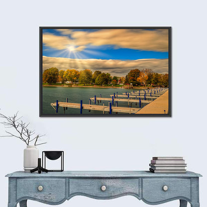 Skaneateles Lake Pier Wall Art