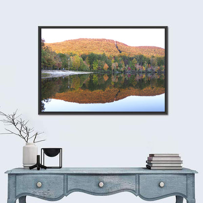 Cheaha State Park Lake Reflection Wall Art