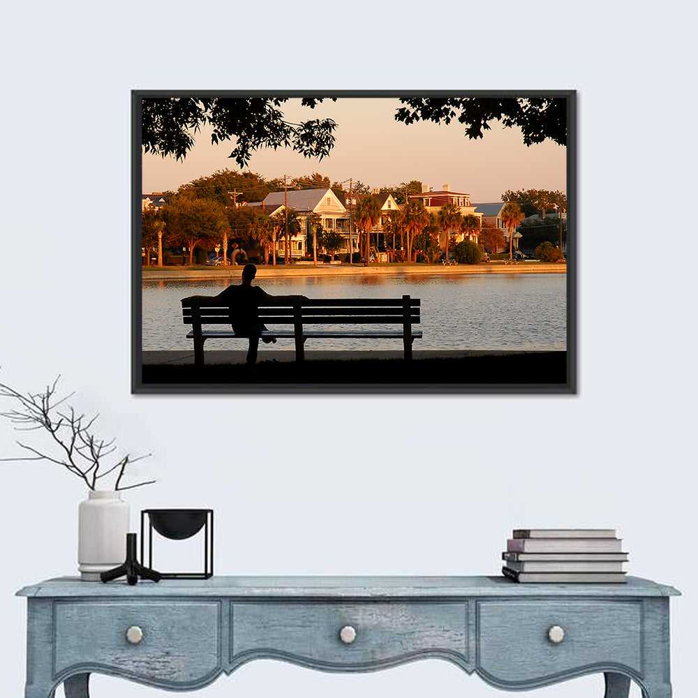 Colonial Lake, Charleston Wall Art