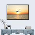 Sunset Surveillance Drone Wall Art