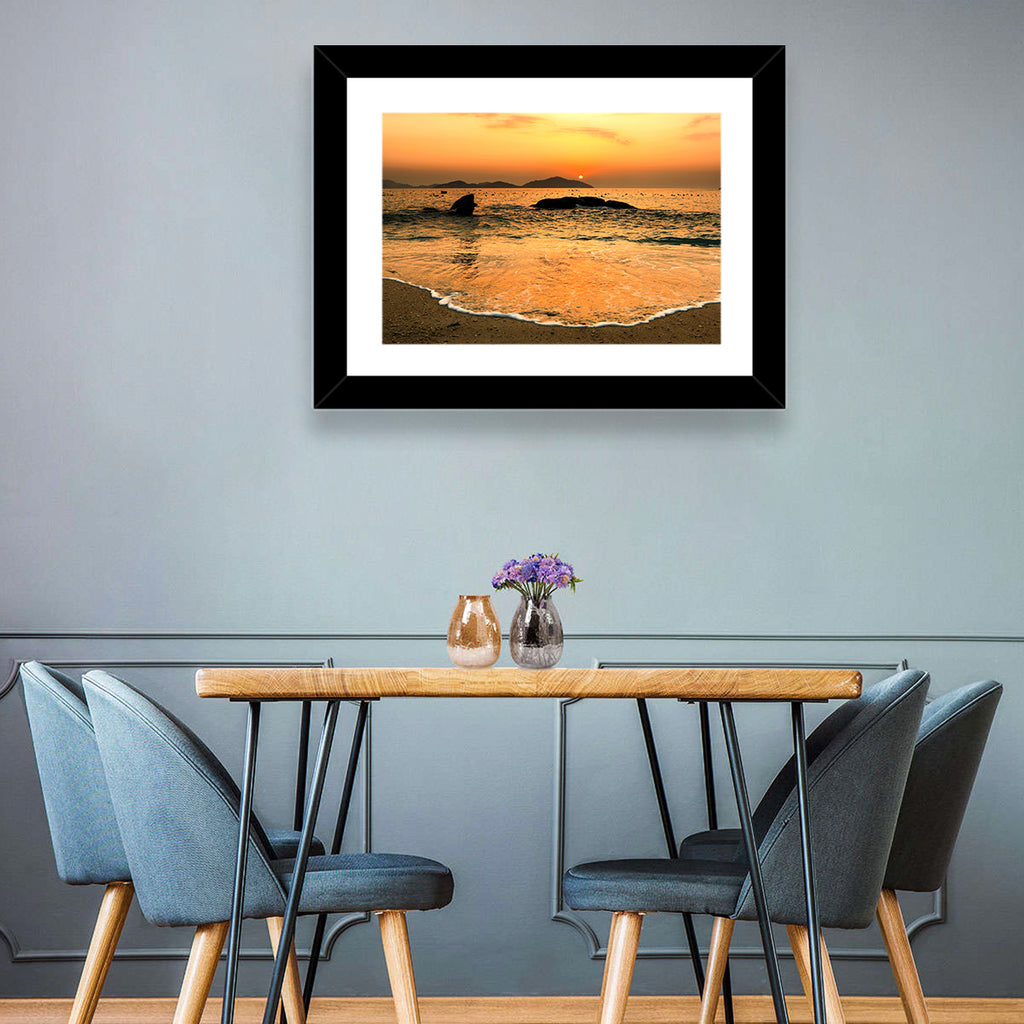 Khanh Hoa Beach Sunset Wall Art