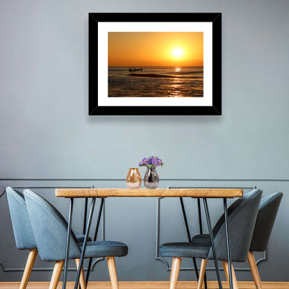 Puri Beach Sunrise Wall Art