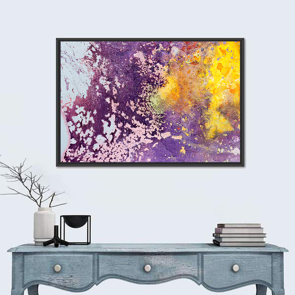 Colors Fusion Abstract Wall Art