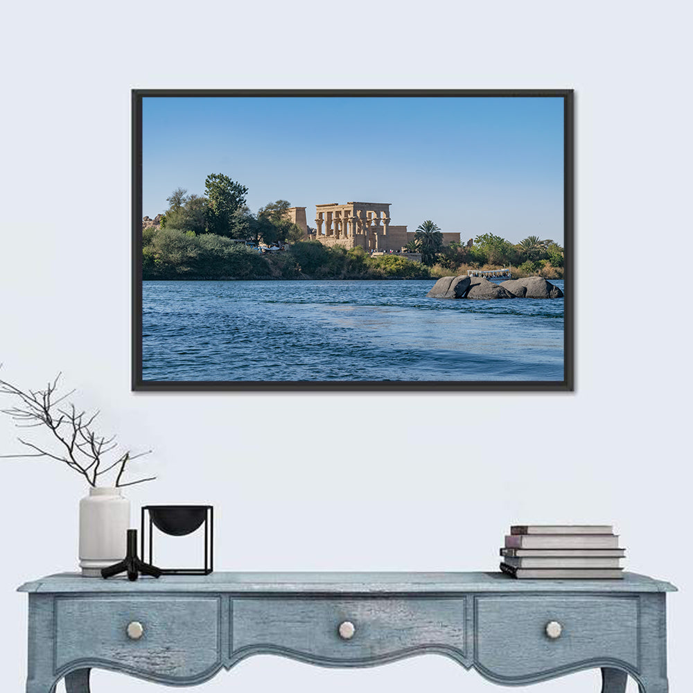 Philae Temple, Aswan Wall Art in a room, landscape