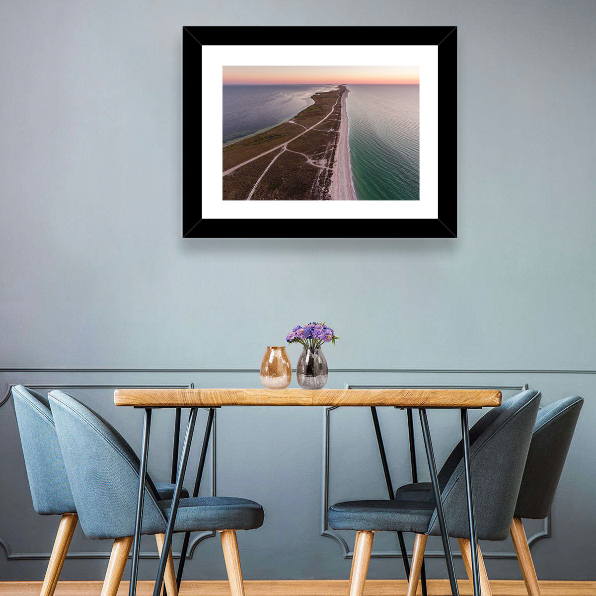 Byriuchyi Island Coastline Wall Art