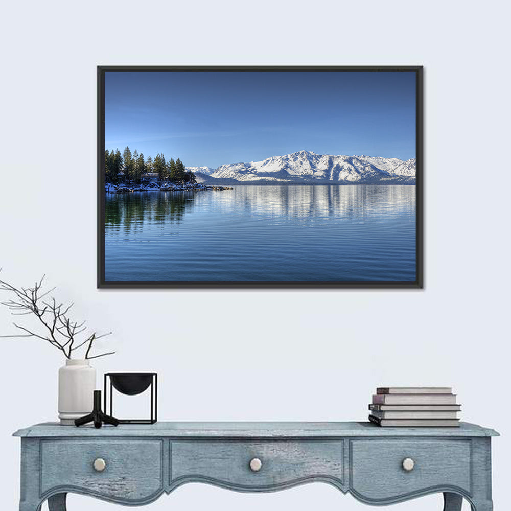Elk Point Lake Tahoe Reflection Wall Art