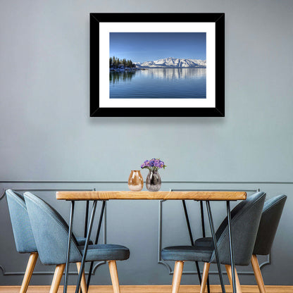 Elk Point Lake Tahoe Reflection Wall Art