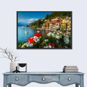 Lake Como Harbor Wall Art