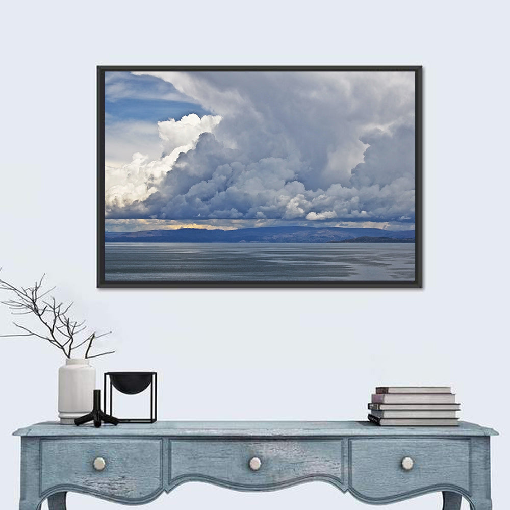 Lake Titicaca Moody Cloudscape Wall Art