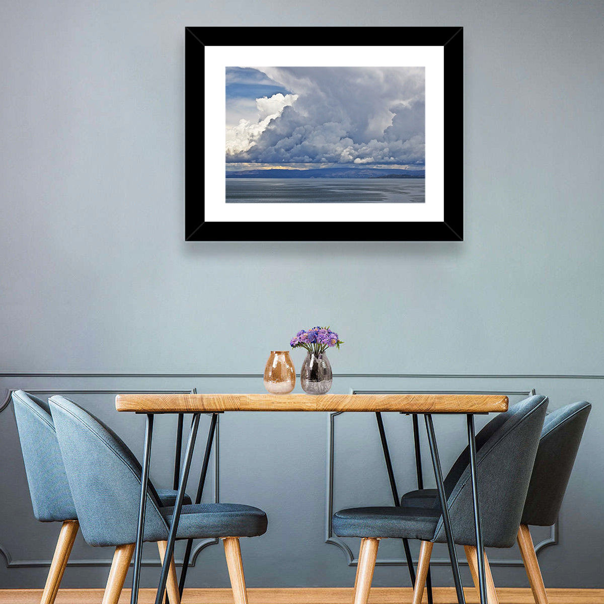 Lake Titicaca Moody Cloudscape Wall Art