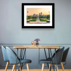 Des Moines Golden Hour Skyline Wall Art