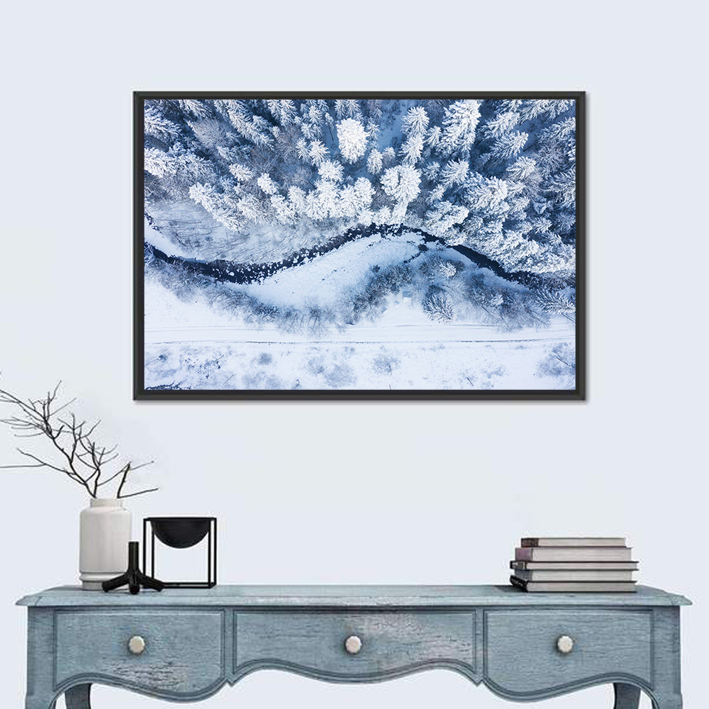 Winding Snowy River Wall Art