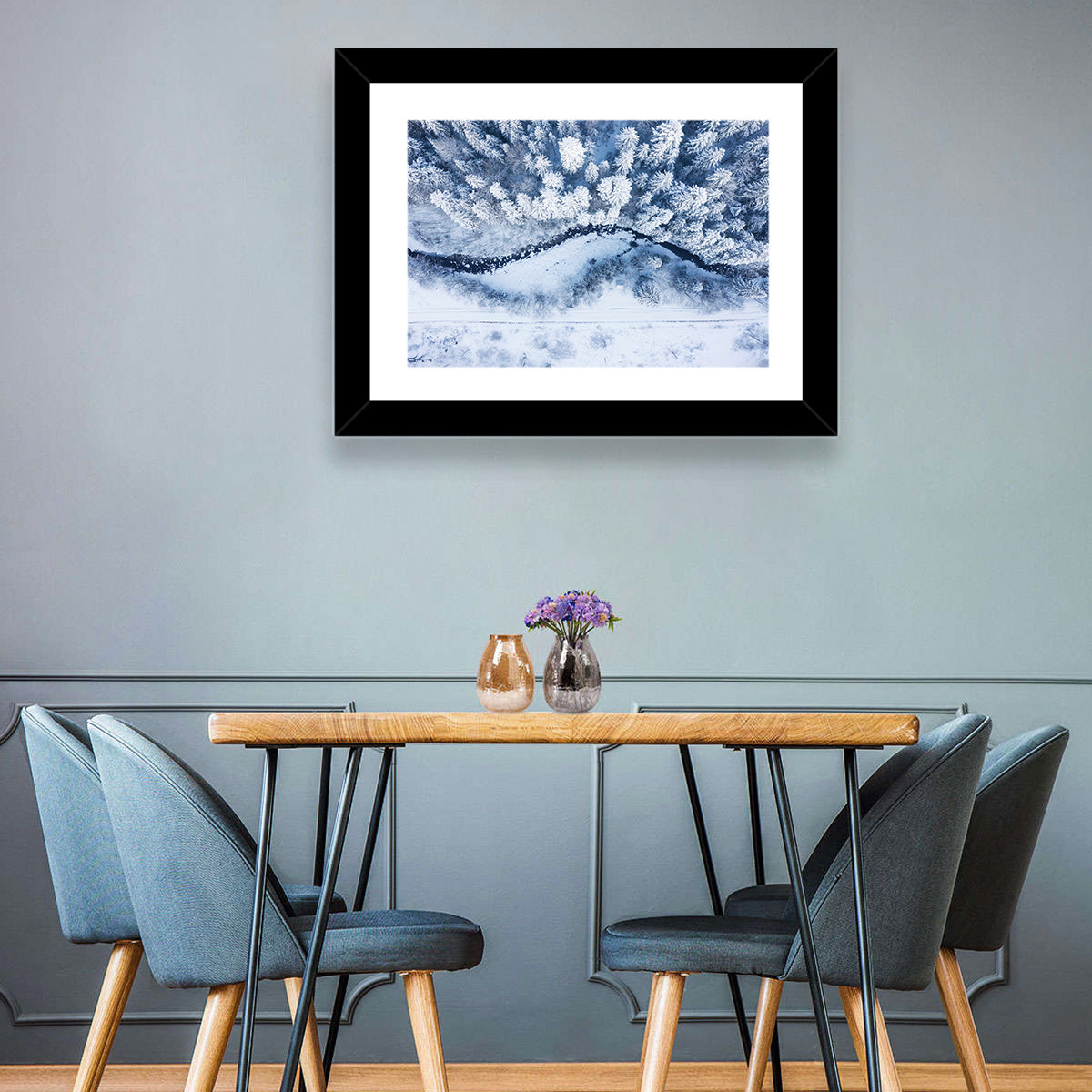 Winding Snowy River Wall Art