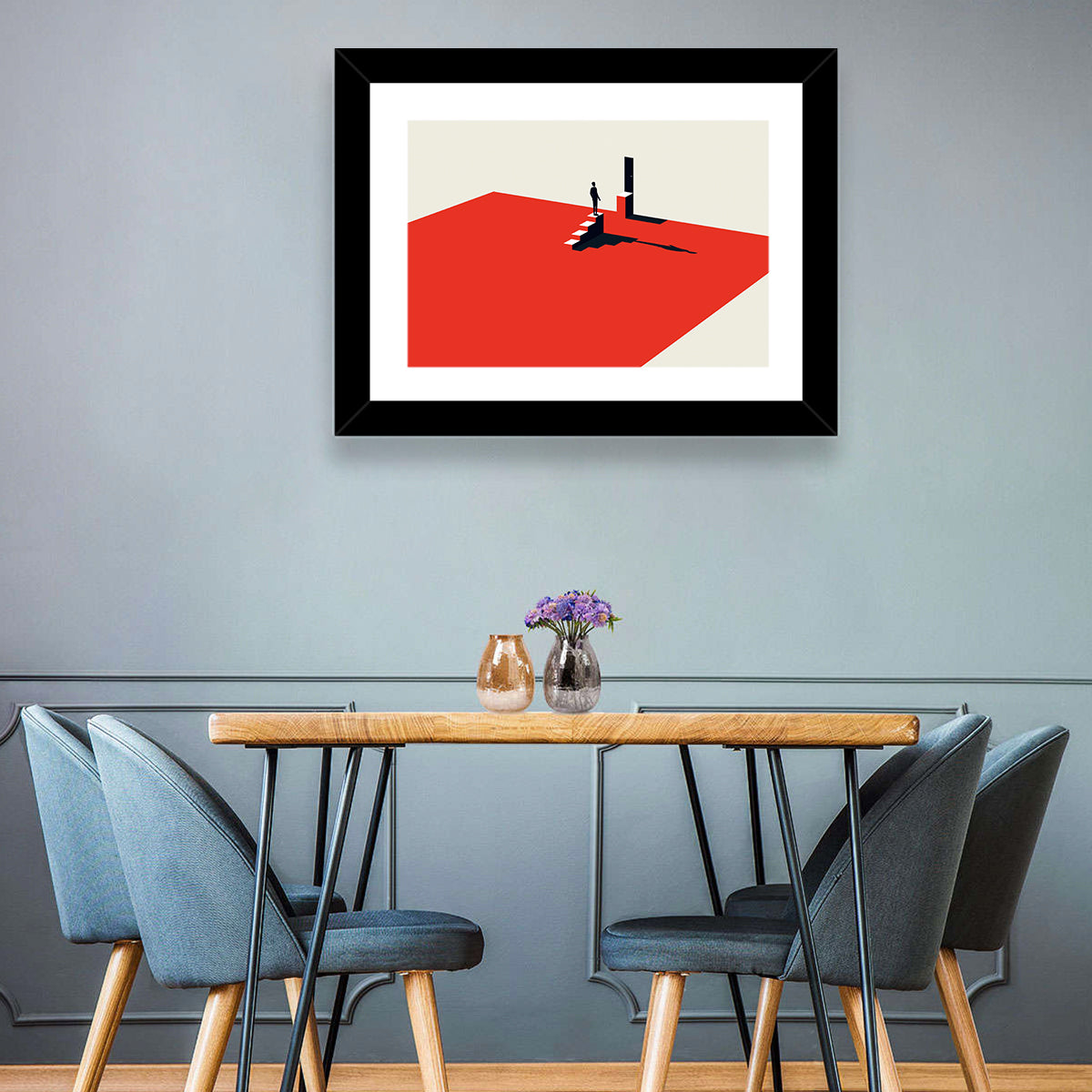 Business Challenges Wall Art in a room, landscape