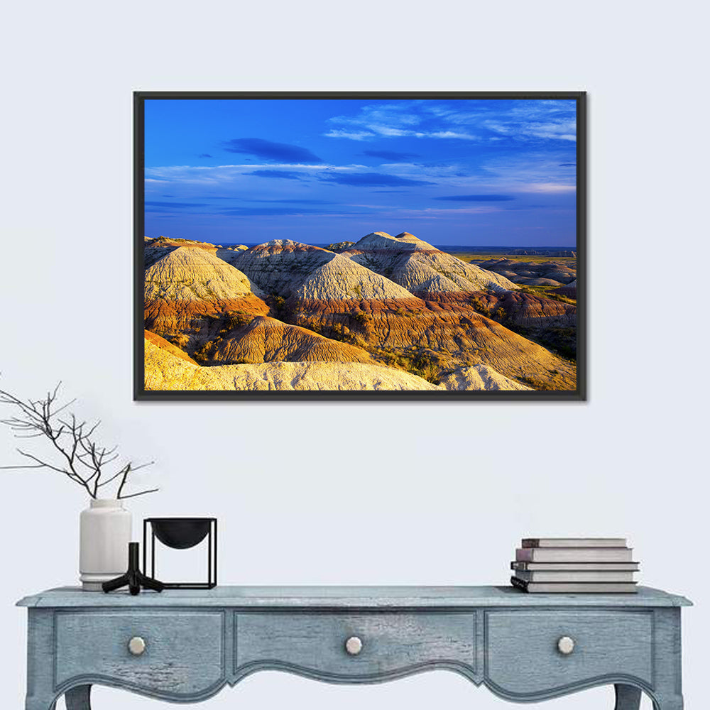 Badlands National Park Golden Hour Wall Art