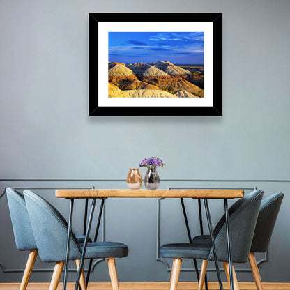 Badlands National Park Golden Hour Wall Art