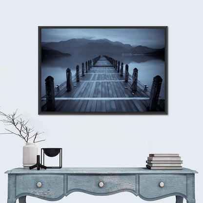 Long Lake Pier Wall Art