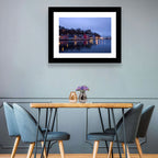Tobermory Harbour at Twilight Wall Art