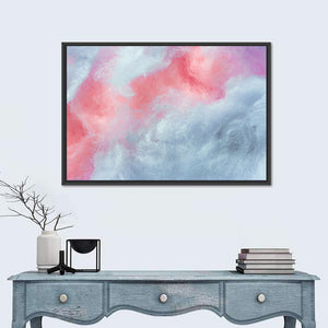 Cotton Candy Abstract Wall Art