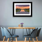 Washington Monument at Dusk Wall Art