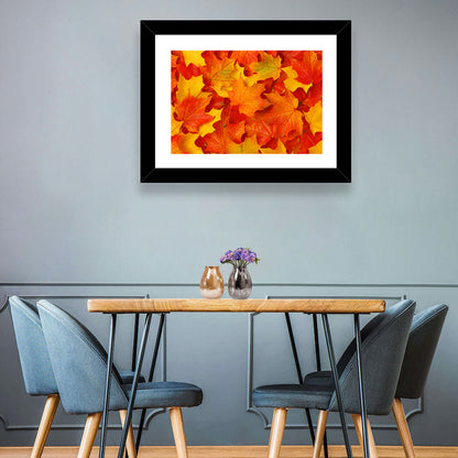 Autumn Maple Leaves Wall Art