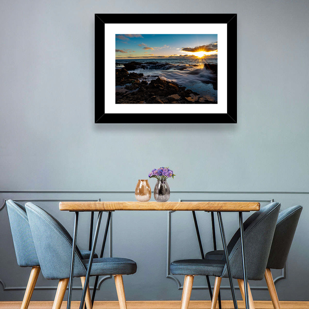 Thor's Well Sunset, Oregon Coast Wall Art