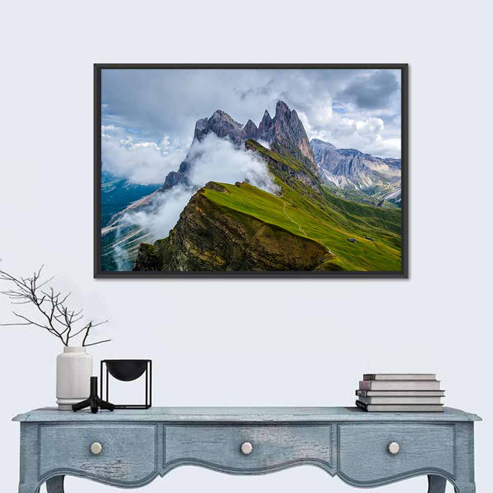 Seceda Peak Italy Wall Art