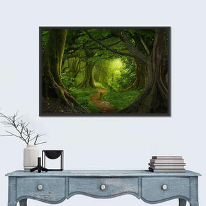 Tropical Forest Path Wall Art